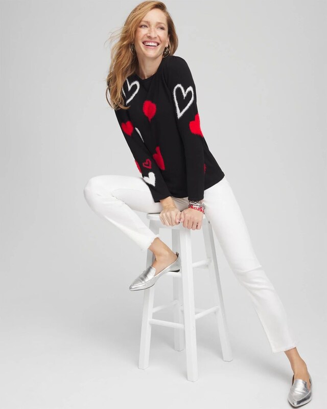 Valentine's Day Hearts Pullover - image 2